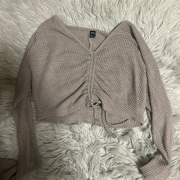 SHEIN Bunched cropped sweater - Picture 1 of 1